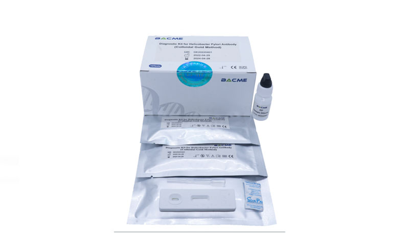 Diagnostic Kit for Helicobacter Pylori Antibody (Colloidal Gold Method)